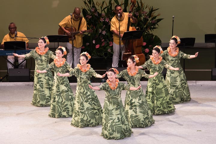 2018年‘Iolani Luahine Hula Festival写真